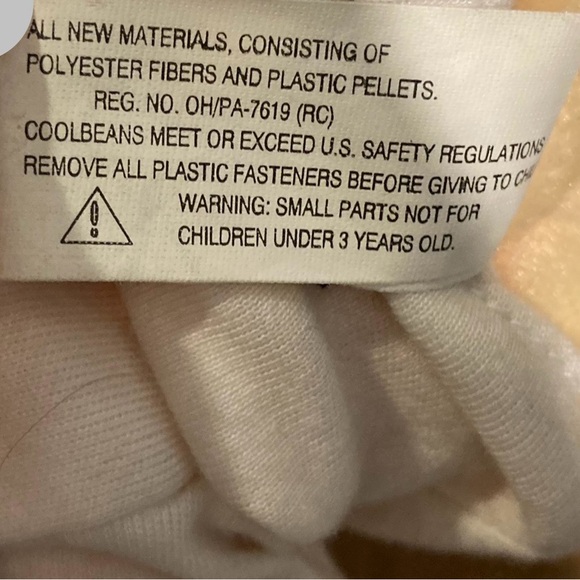 NWT NHL NY Rangers ‘Cool Beans’ bean bag toy bunny - Picture 12 of 15